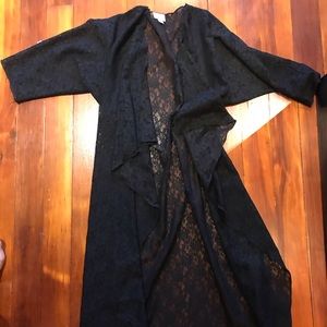 Lularoe Black lace Shirley